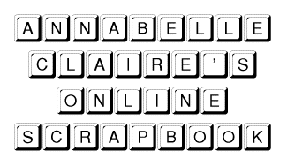Annabelle Claire's Online Scrapbook