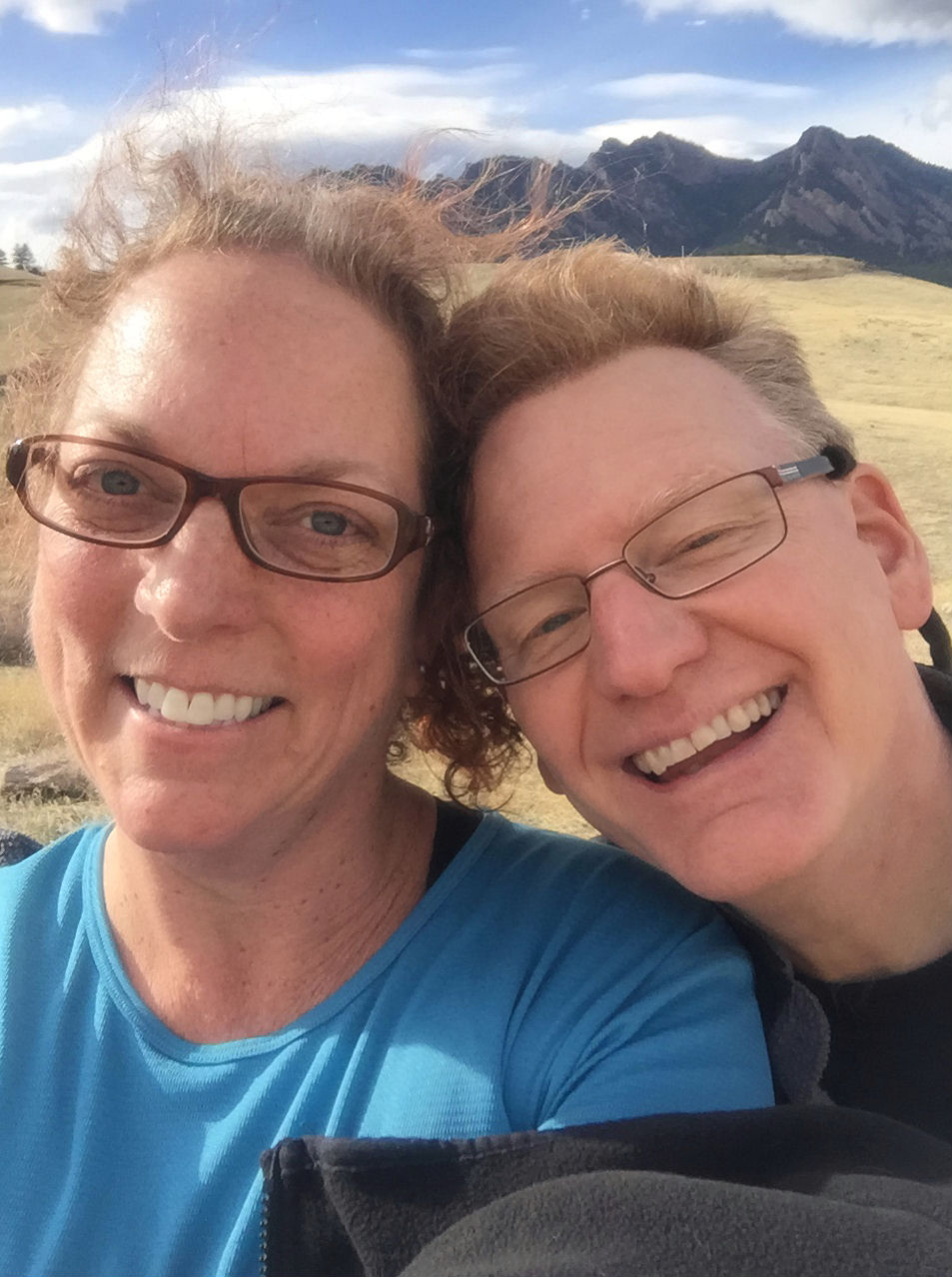 Picure of Laurel and I on vacation