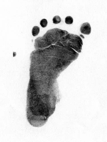 My left foot!  Created Nov. 16, 2001.