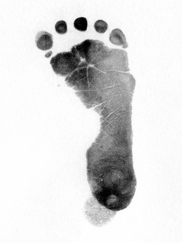 My right foot!  Created Nov. 16, 2001.